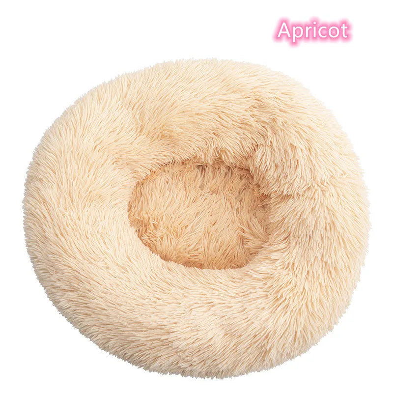 Calming Plush Donut Bed – Washable