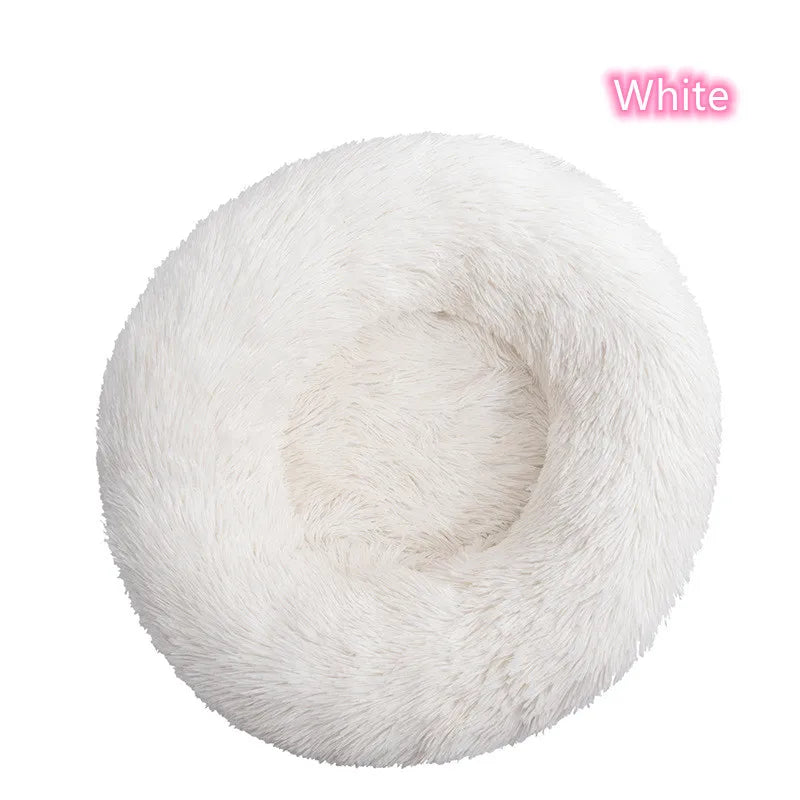 Calming Plush Donut Bed – Washable