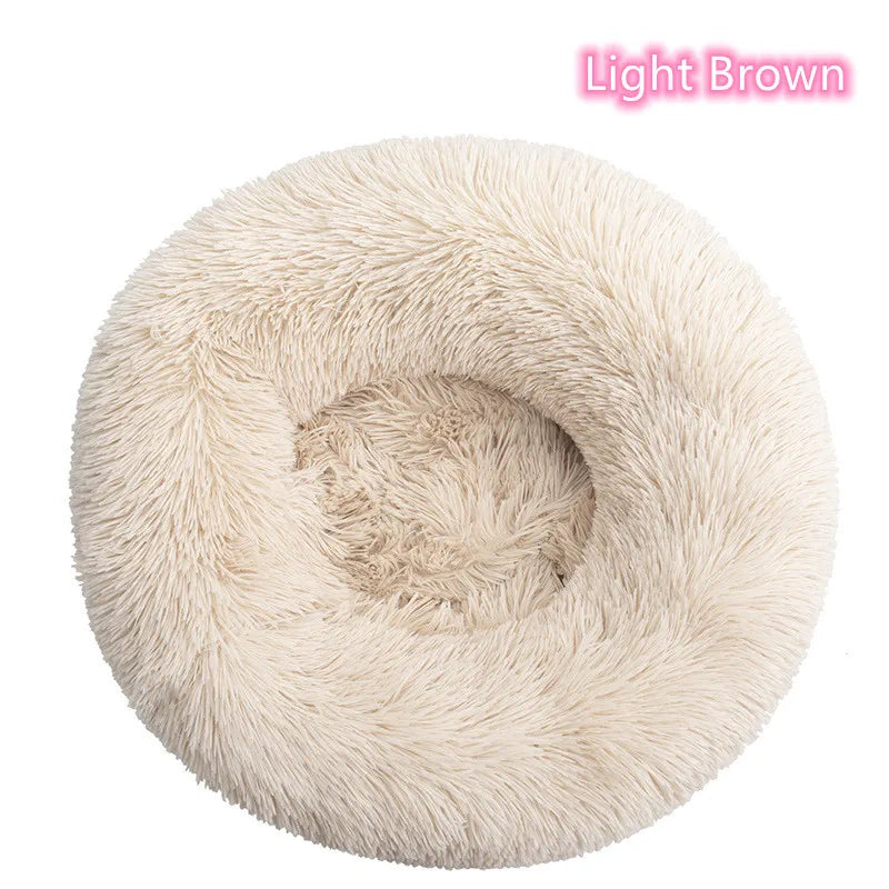 Calming Plush Donut Bed – Washable