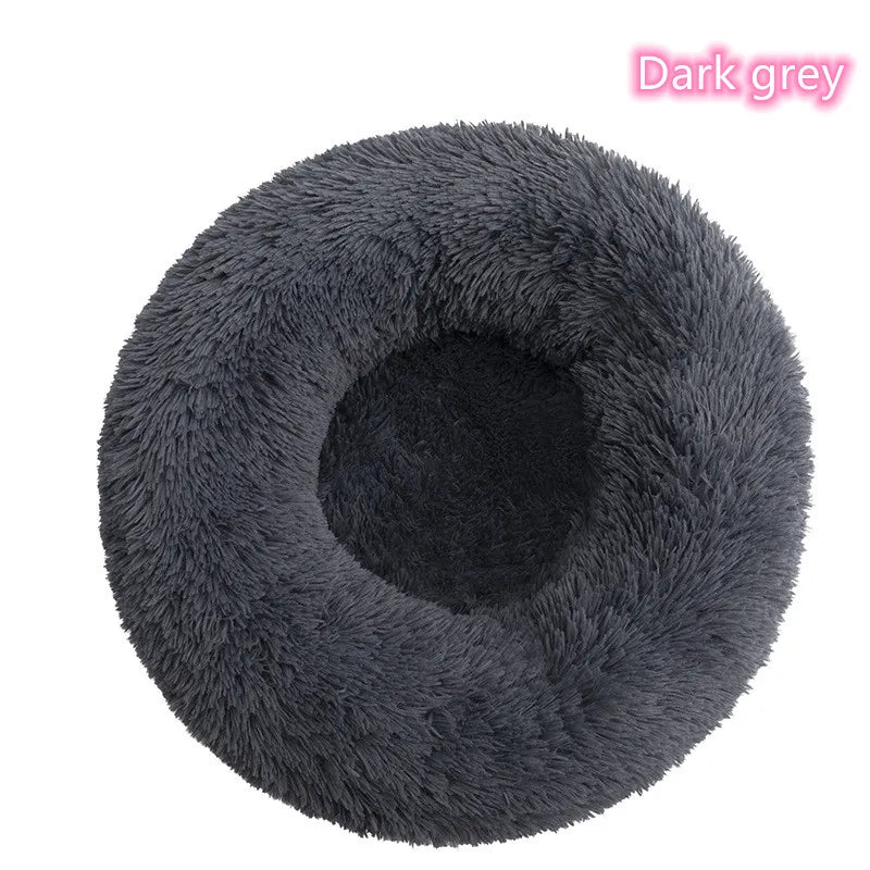 Calming Plush Donut Bed – Washable