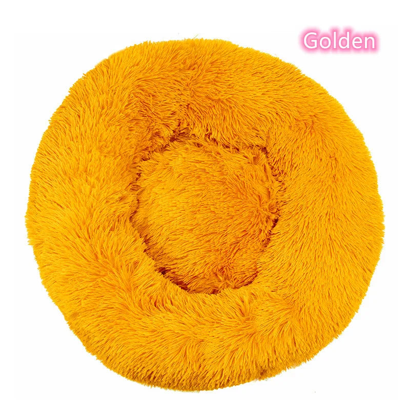 Calming Plush Donut Bed – Washable