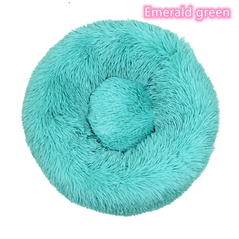 Calming Plush Donut Bed – Washable