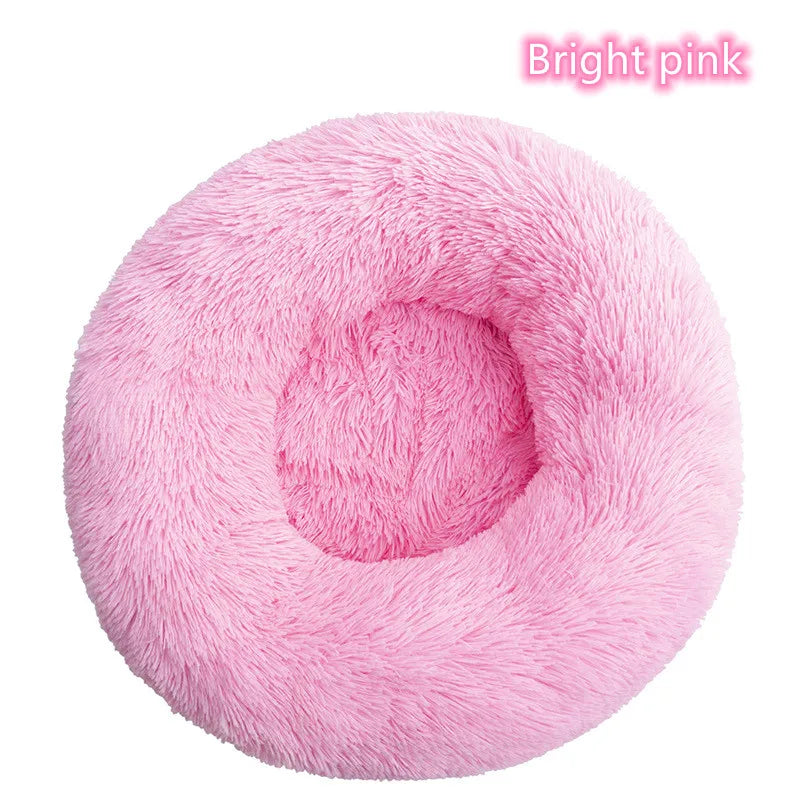 Calming Plush Donut Bed – Washable