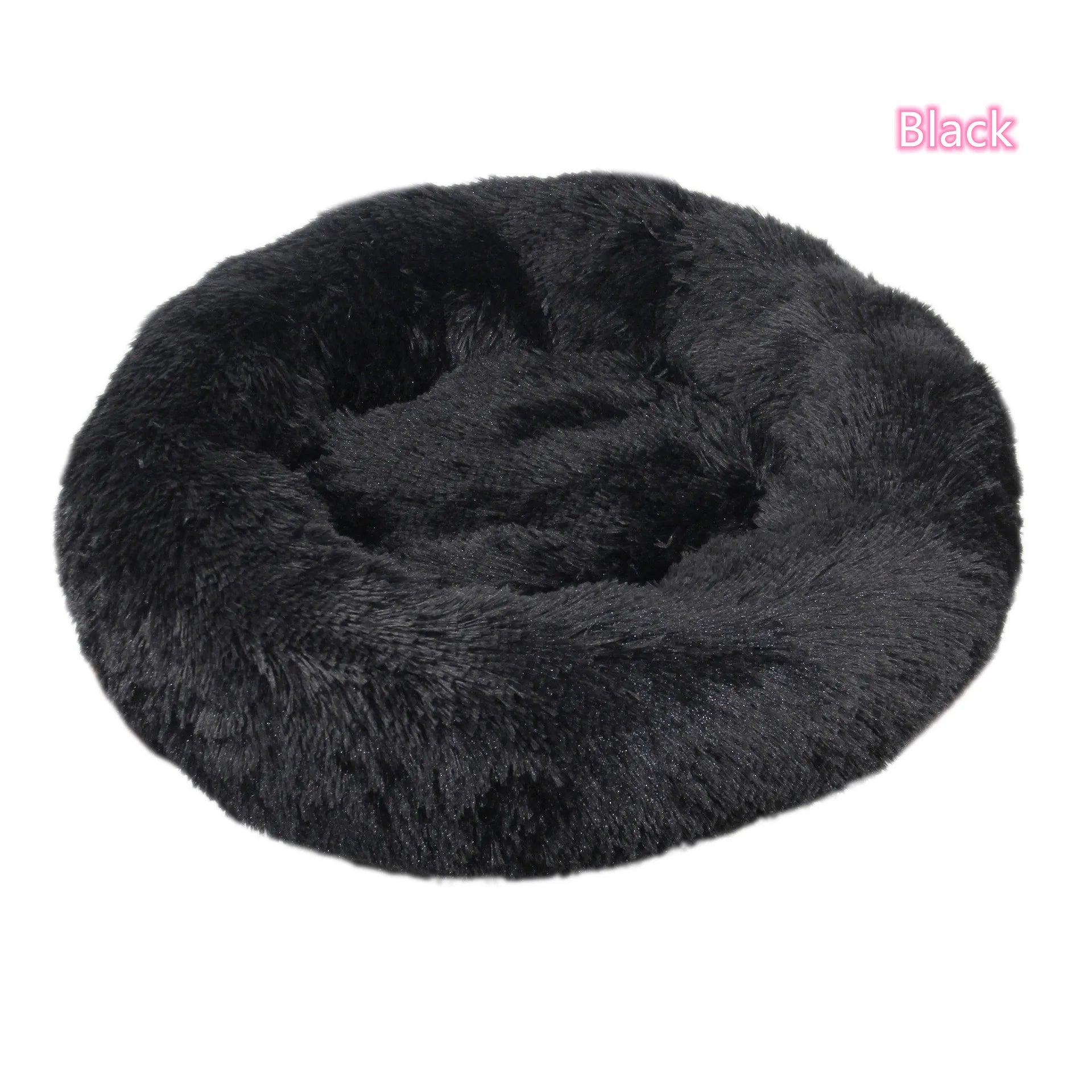 Calming Plush Donut Bed – Washable