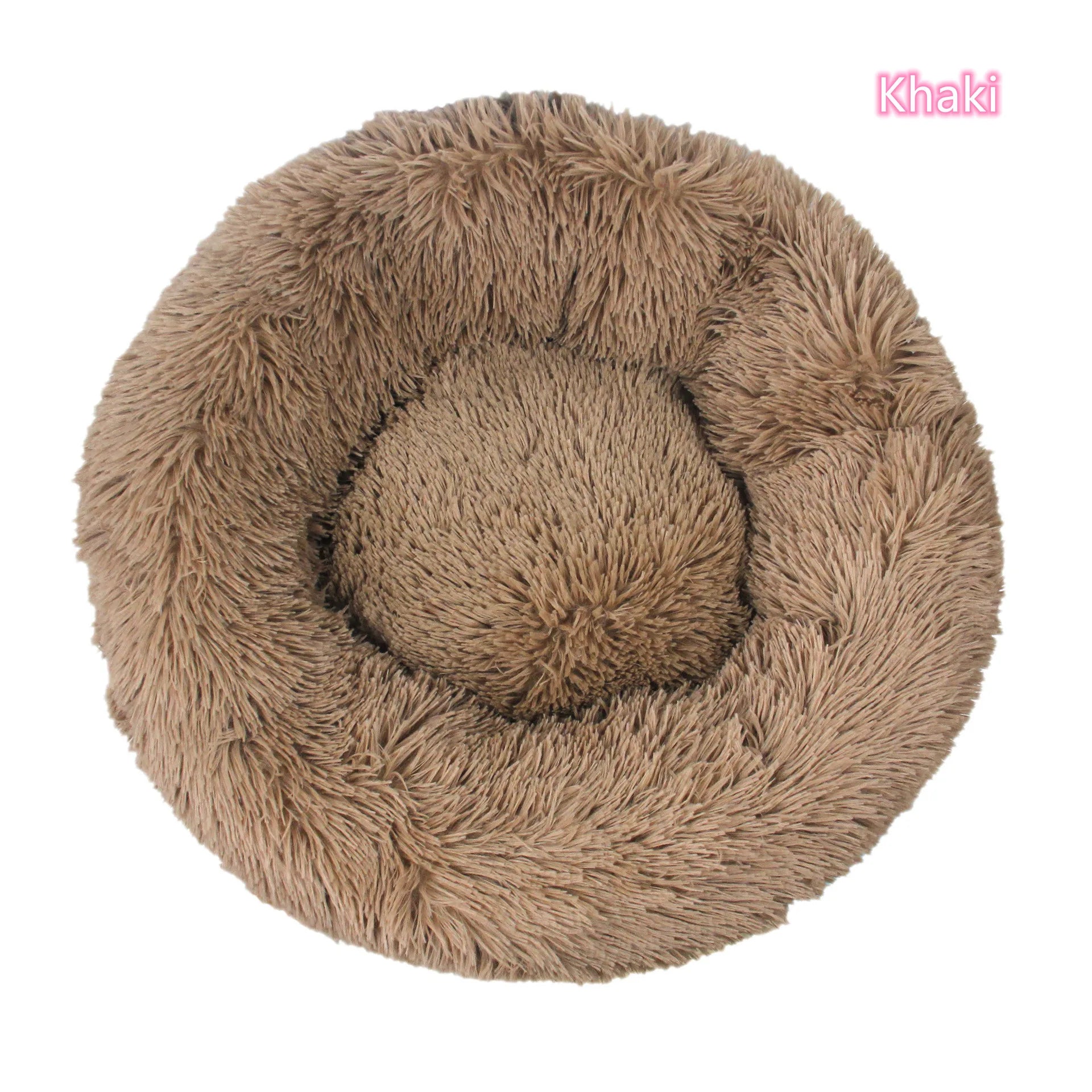 Calming Plush Donut Bed – Washable