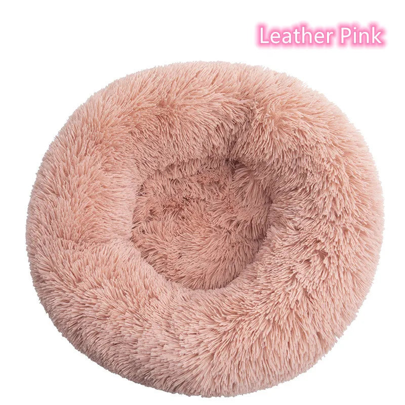 Calming Plush Donut Bed – Washable