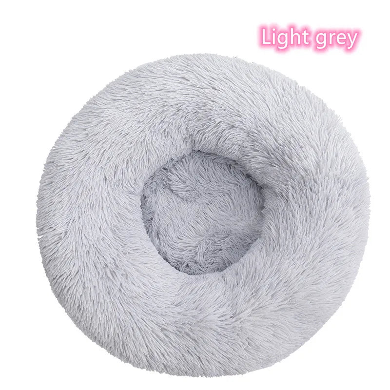 Calming Plush Donut Bed – Washable