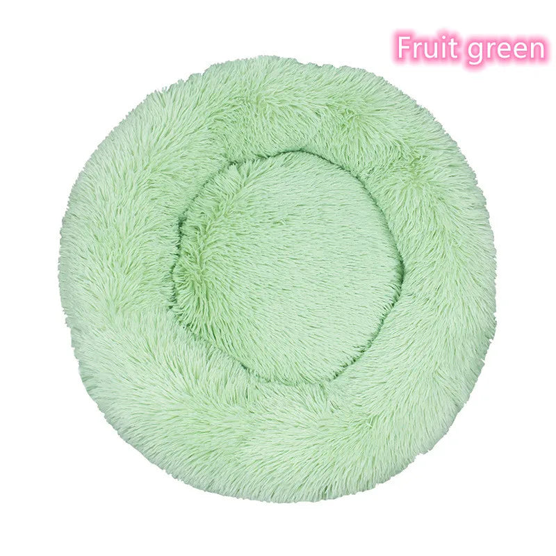 Calming Plush Donut Bed – Washable