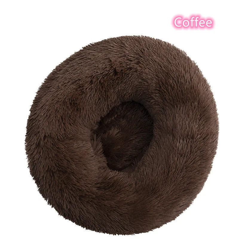 Calming Plush Donut Bed – Washable